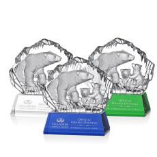 Ottavia Polar Bears Award - Yellow Crystal Awards