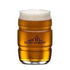 Barrel Beer Glass - Imprinted - Beer Glasses & Steins