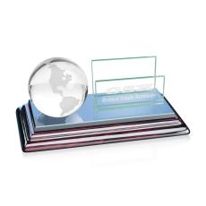 Sommerville Cardholder - Clear Globe - Desk Accessories