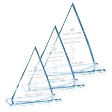 Curved Oxford Award - Starfire - Pyramid Awards