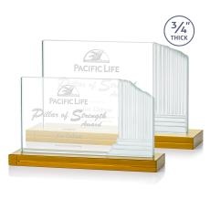 Colliseum Award - Amber - Crystal Awards