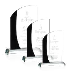 Jarvis Award - Black - Colored Crystal Awards