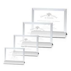 Rainsworth Award - Silver/Horizontal - Crystal Awards