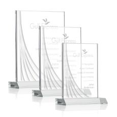 Leighton Liquid Crystal Award - Clear - Crystal Awards