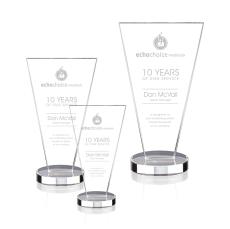 Burney Award - Clear - Octagon Awards