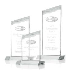 Oakwood Award - Clear - Glass Awards