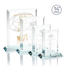 Harrington Award - Clear - Rectangle Awards