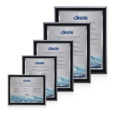 Oakleigh VividPrint 3D Plaque - Black/Silver - Full Color Plaques