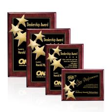 Constellation - Rosewood/Gold - Ornamental Plaque