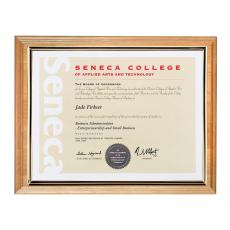Bamboo Certificate Holder - Certificate Frames