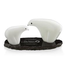 Polar Bear Award - Mother/Daughter - Art Glass Awards