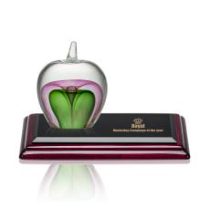 Tate Apple Award on Rosewood Base - Apple Awards