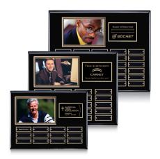 Photo (Horiz) P/Plaque - Black/Gold - Employee of the Month