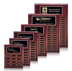 Oakleigh Vert Perpetual - Rosewood/Gold - Recognition Awards