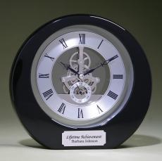 Silver Accent Clock - Clock Awards