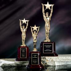 Star Achievement Award on Rosewood - Metal Awards