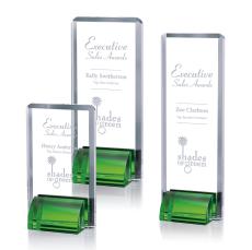 Veronese Award - Green - Rectangle Awards