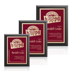 Farnsworth/Simplicity - Black/Burgundy - Retirement Plaques