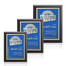 Farnsworth/Simplicity - Black/Blue - Retirement Plaques