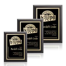 Farnsworth/Simplicity - Black/Black - Retirement Plaques
