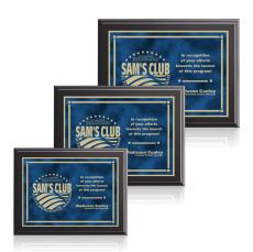 Farnsworth/Contempo - Black/Blue - Retirement Plaques