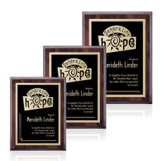 Farnsworth/Simplicity - Cherry/Black - Plaque Awards