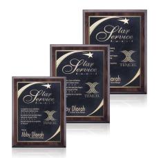 Farnsworth/Birchcliff - Cherry/Black - Retirement Plaques