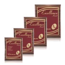 Sedgewick/Marietta - Walnut/Red - Retirement Plaques