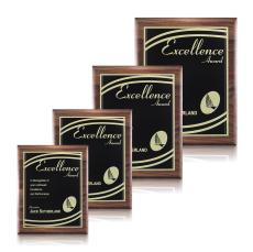 Sedgewick/Marietta - Walnut/Black - Retirement Plaques