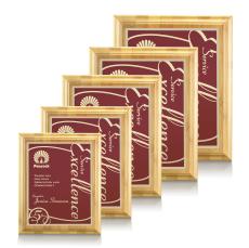 Bamboo/Marietta - Red - Retirement Plaques