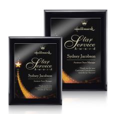 Oakleigh/Benton Plaque - Black Finish - Retirement Plaques