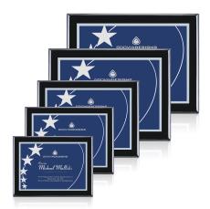 Oakleigh/Gemini - Black/Blue - Retirement Plaques