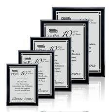 Oakleigh/Everett - Black/Satin Silver - Retirement Plaques