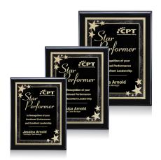 Oakleigh/Starburst - Black/Black - Retirement Plaques