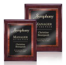 Oakleigh/Caprice Plaque - Rosewood/Red - Retirement Plaques