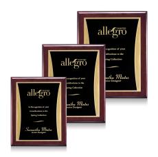 Oakleigh/Showtime Plaque - Rosewood/Black - Retirement Plaques