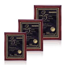 Oakleigh/Contempo Plaque - Rosewood/Black - Retirement Plaques