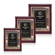 Oakleigh/Albina Plaque - Rosewood Finish - Retirement Plaques