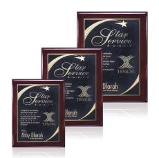 Oakleigh/Birchcliff Plaque - Rosewood Finish - Retirement Plaques