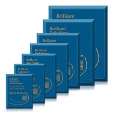 Rollinson Plaque - Blue - Appreciation Plaques