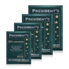 Dunsmore Plaque - Green - Retirement Plaques