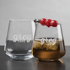 Breckland OTR/DOF - Deep Etch - On the Rocks Tumblers & Glasses