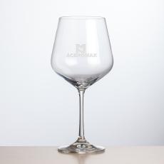Breckland Burgundy Wine - Deep Etch - Wine Glasses