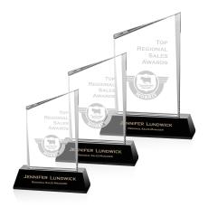 Prudencia Award - Black - Colored Crystal Awards