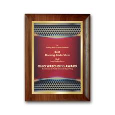 SpectraPrint Plaque - Rolled Edge Gold - Full Color Plaques
