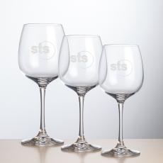 Danforth Wine - Deep Etch  - Wine Glasses
