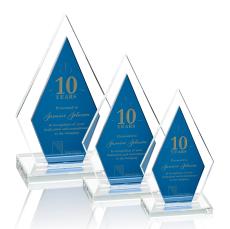 Zarita Award - Blue - Crystal Awards