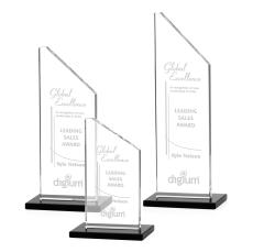 Dixon Award - Black - Colored Crystal Awards