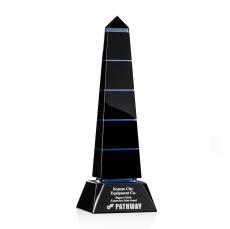 Garrison Obelisk Award - Colored Crystal Awards