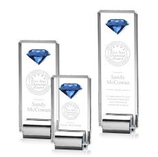 Elmira Gemstone Award - Sapphire - Crystal Awards